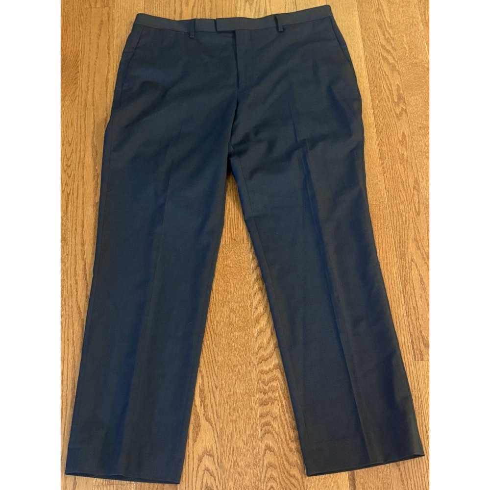 Banana Republic Pants Mens 36x32 Charcoal Grey Marzotto Wool Standard Fit